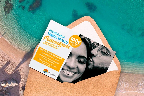 100% Customizable Gift Cards Hotel Coral Cotillo Beach 100% Customizable Gift Cards Hotel Coral Cotillo Beach