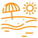Beeindruckender Strand Las Vistas direkt gegenüber unseren Einrichtungen Appartementkomplex Coral Compostela Beach Playa de las américas